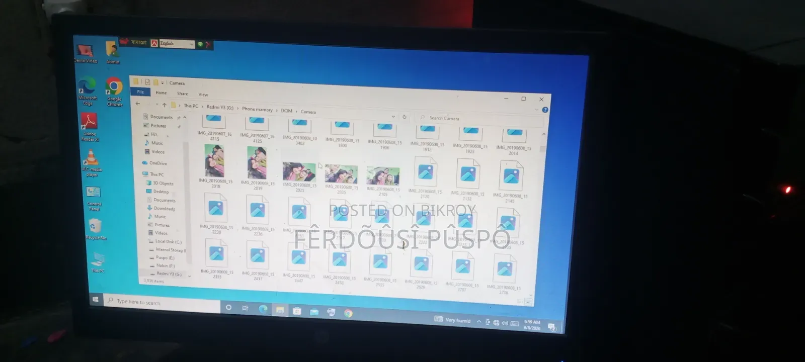 Desktop Computer HP 200 G4 4GB Intel Core i3 HDD 128GB
