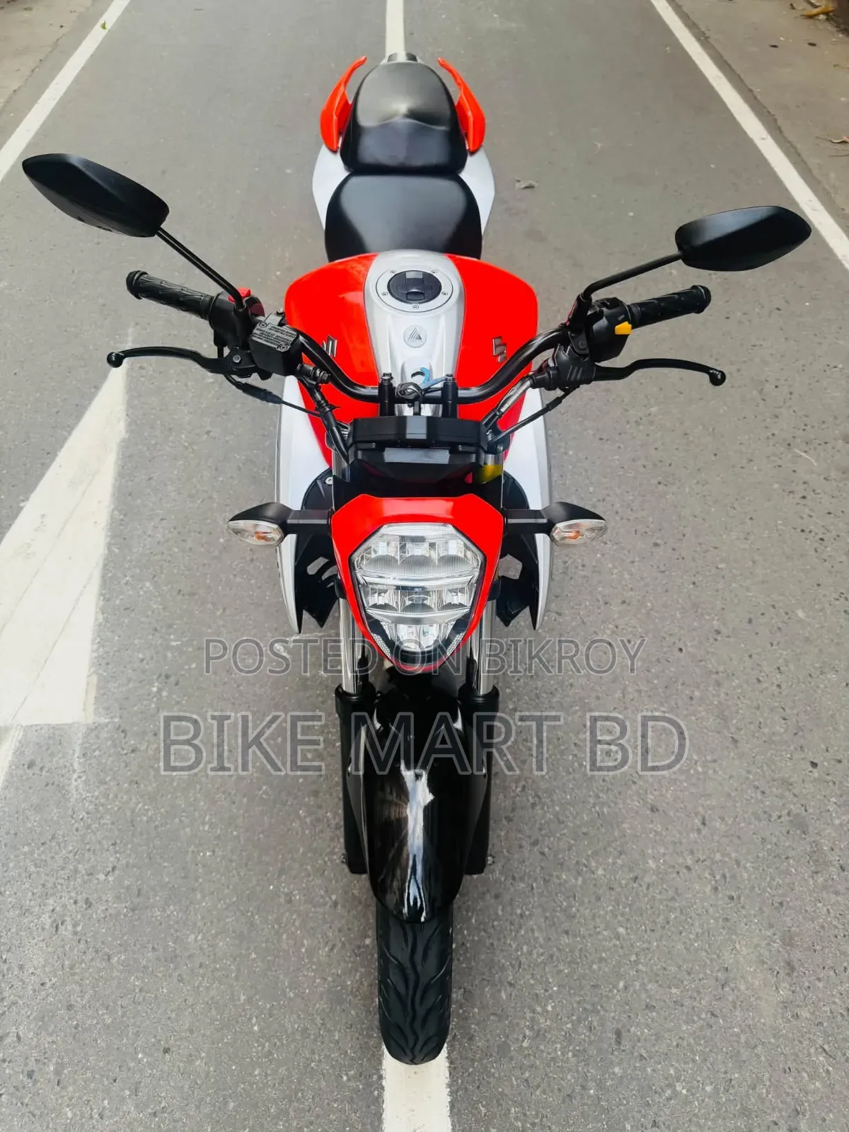 Suzuki Gixxer 2024 Orange