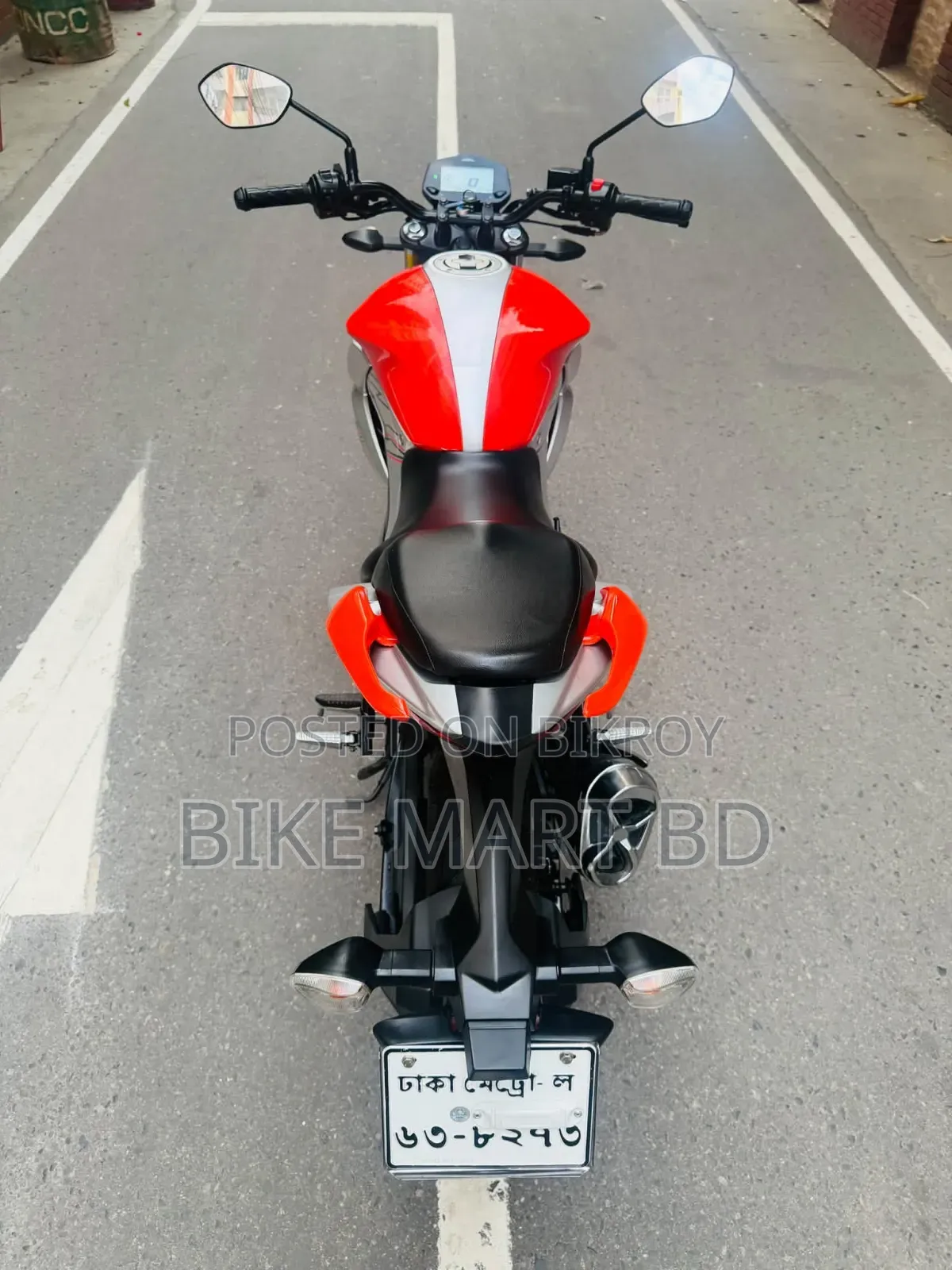 Suzuki Gixxer 2024 Orange