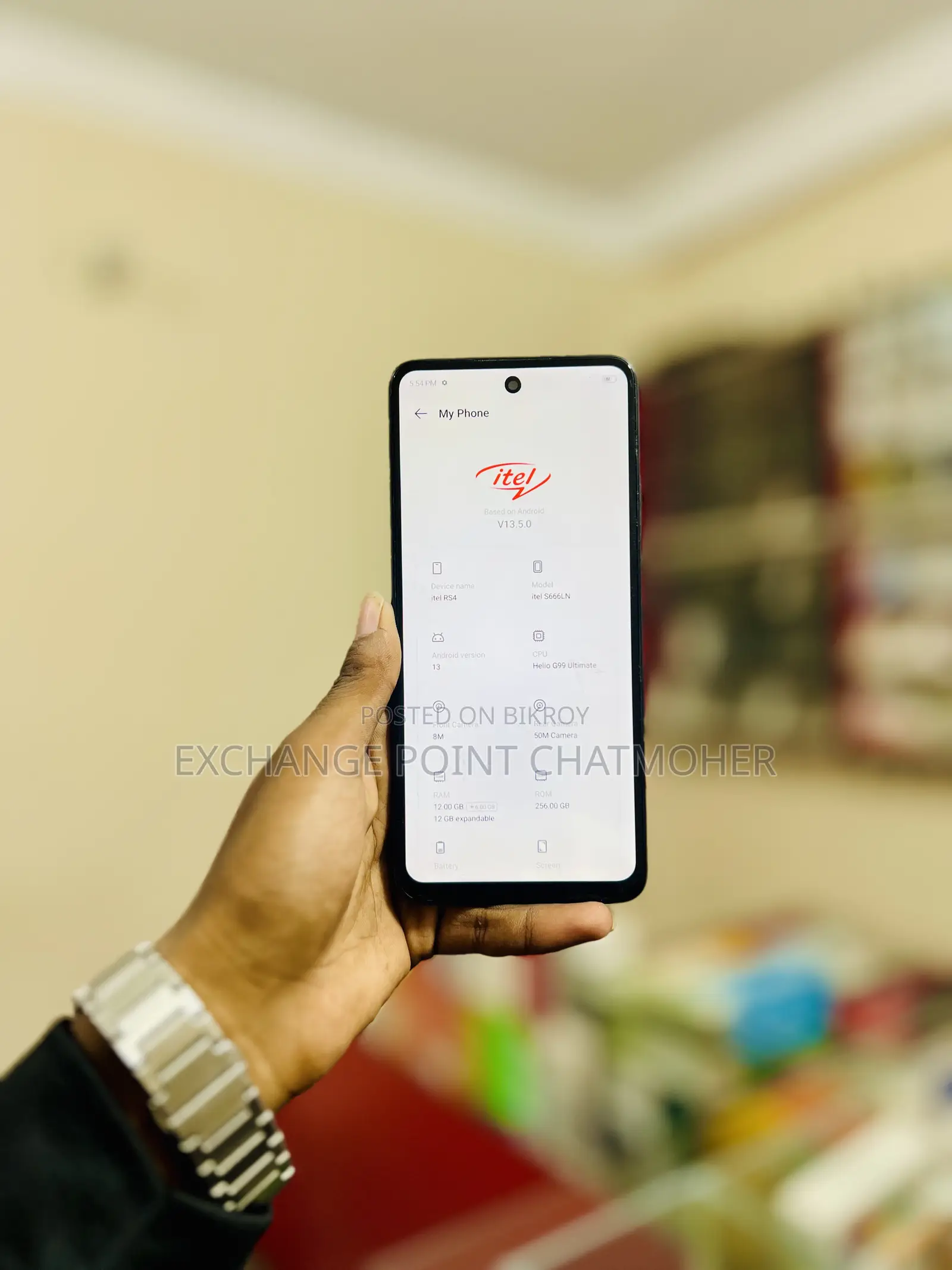 Itel RS4 256 GB Black