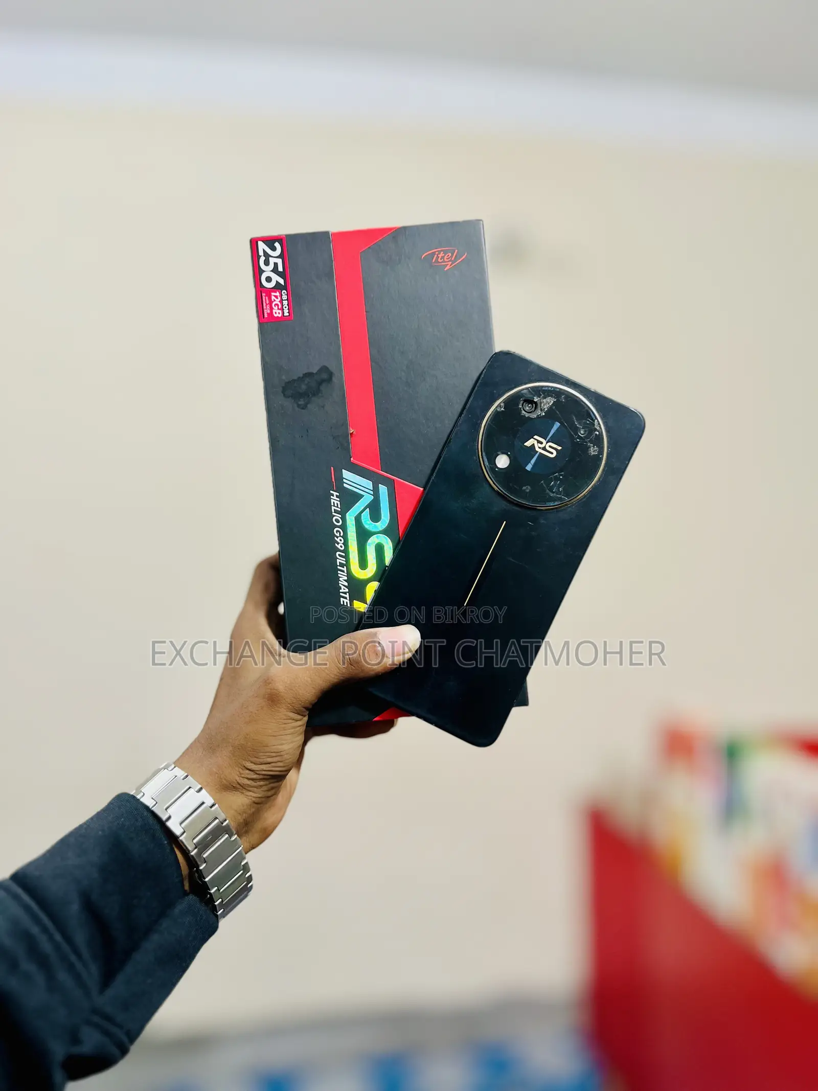 Itel RS4 256 GB Black