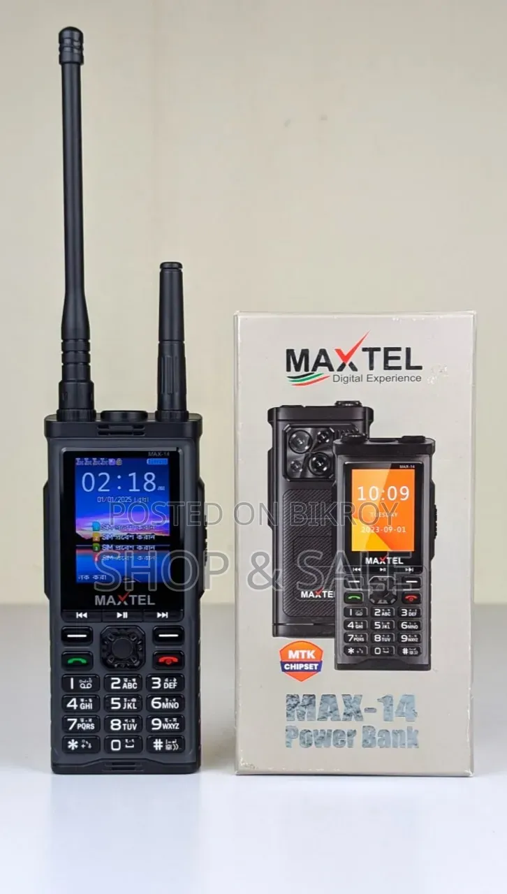 New Maxtel Max 14 Black