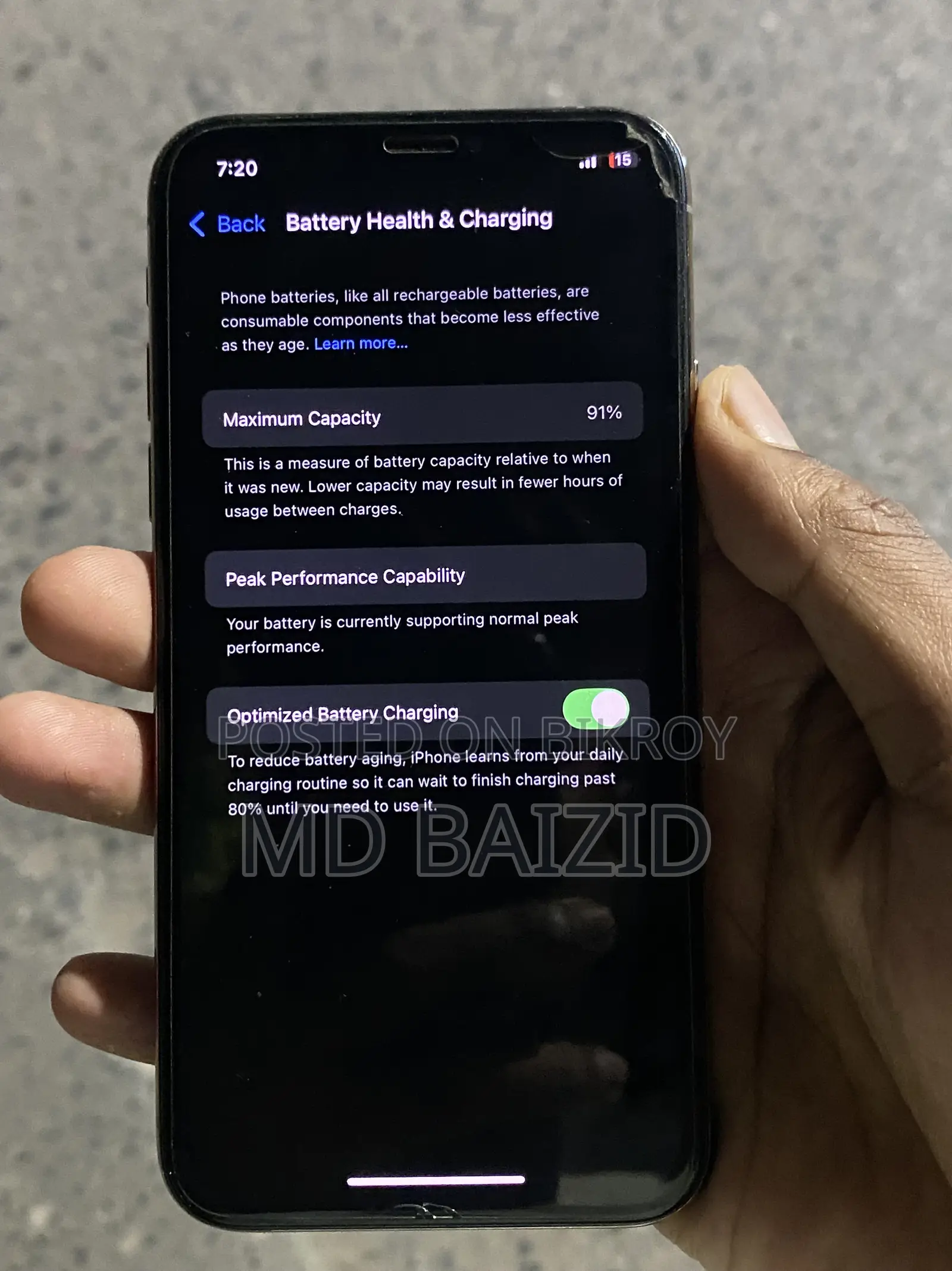Apple iPhone XS 256 GB Gold
