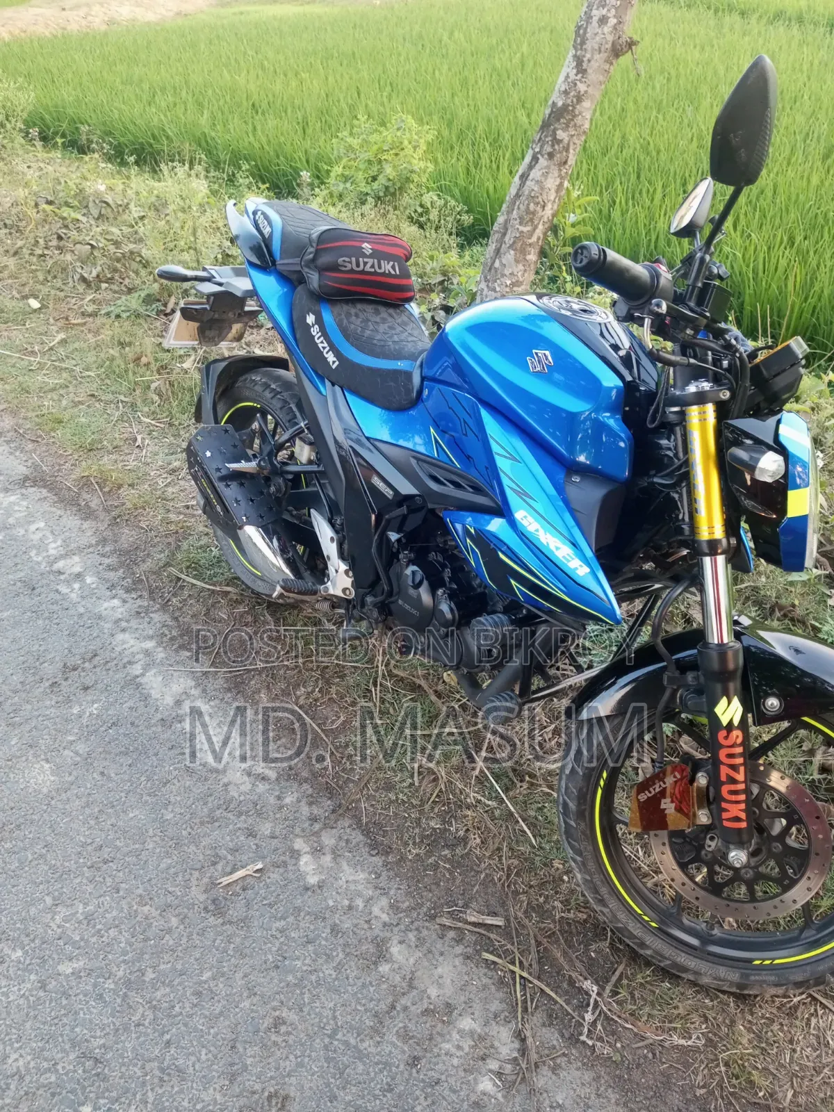 Suzuki Gixxer 2023 Blue