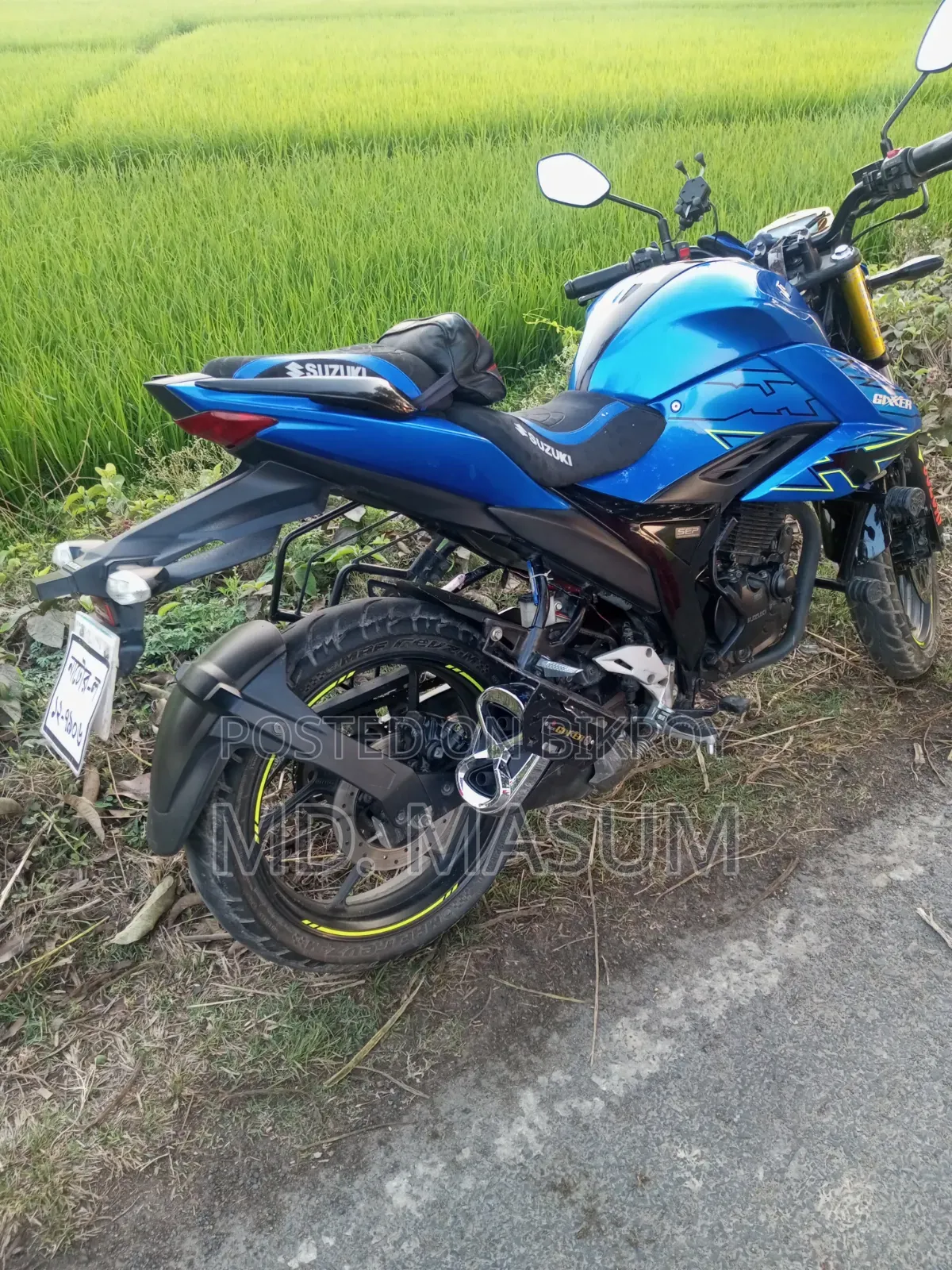 Suzuki Gixxer 2023 Blue