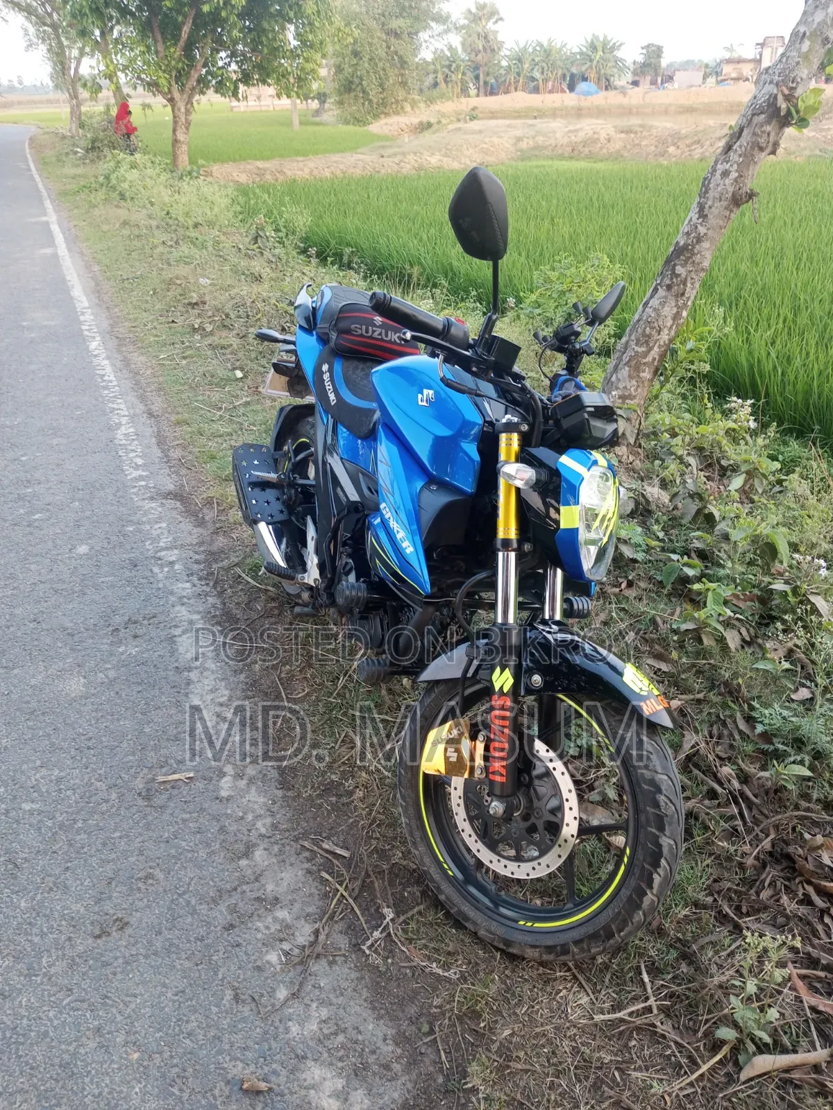 Suzuki Gixxer 2023 Blue