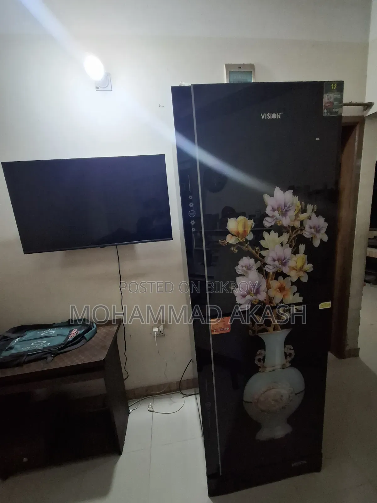 ৩৫৬ লিটার ভিশন ফ্রিজ অলমোস্ট নিউ