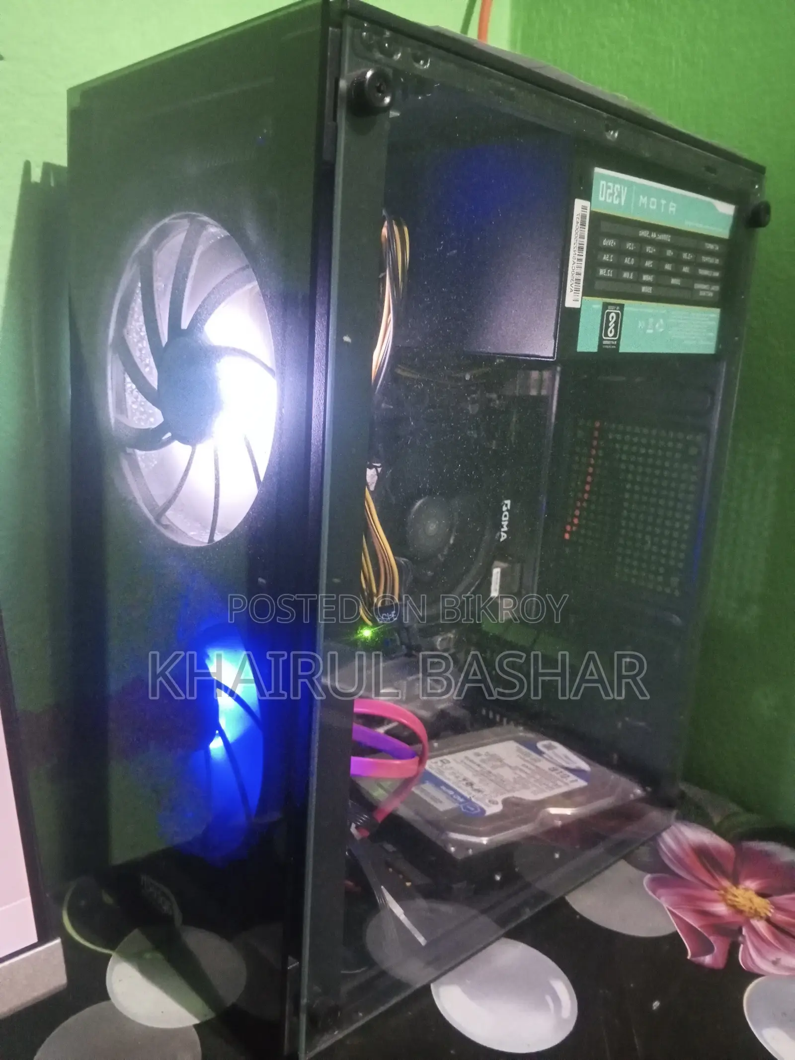 ডেস্কটপ কম্পিউটার গিগাবাইট ৮জিবি এএমডি রাইজেন ৫ এসএসডি ১২৮জিবি