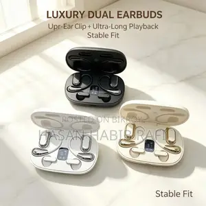 Q25 2-in-1 Couple Soft Ear Hooks Wireless Earbuds