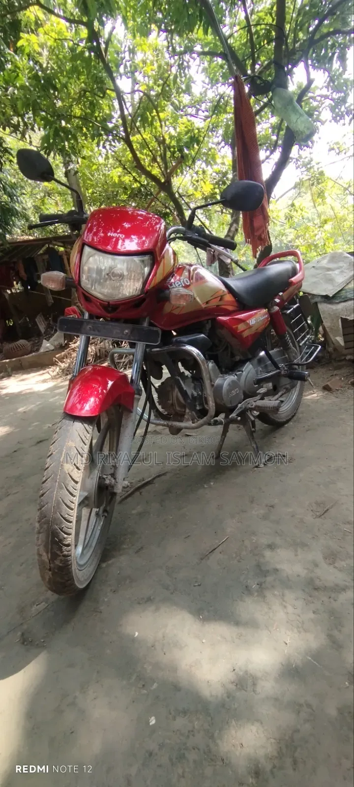 Hero HF Deluxe 2019 Red