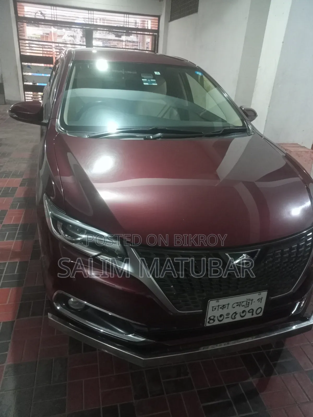 Toyota Allion 2017 Burgundy