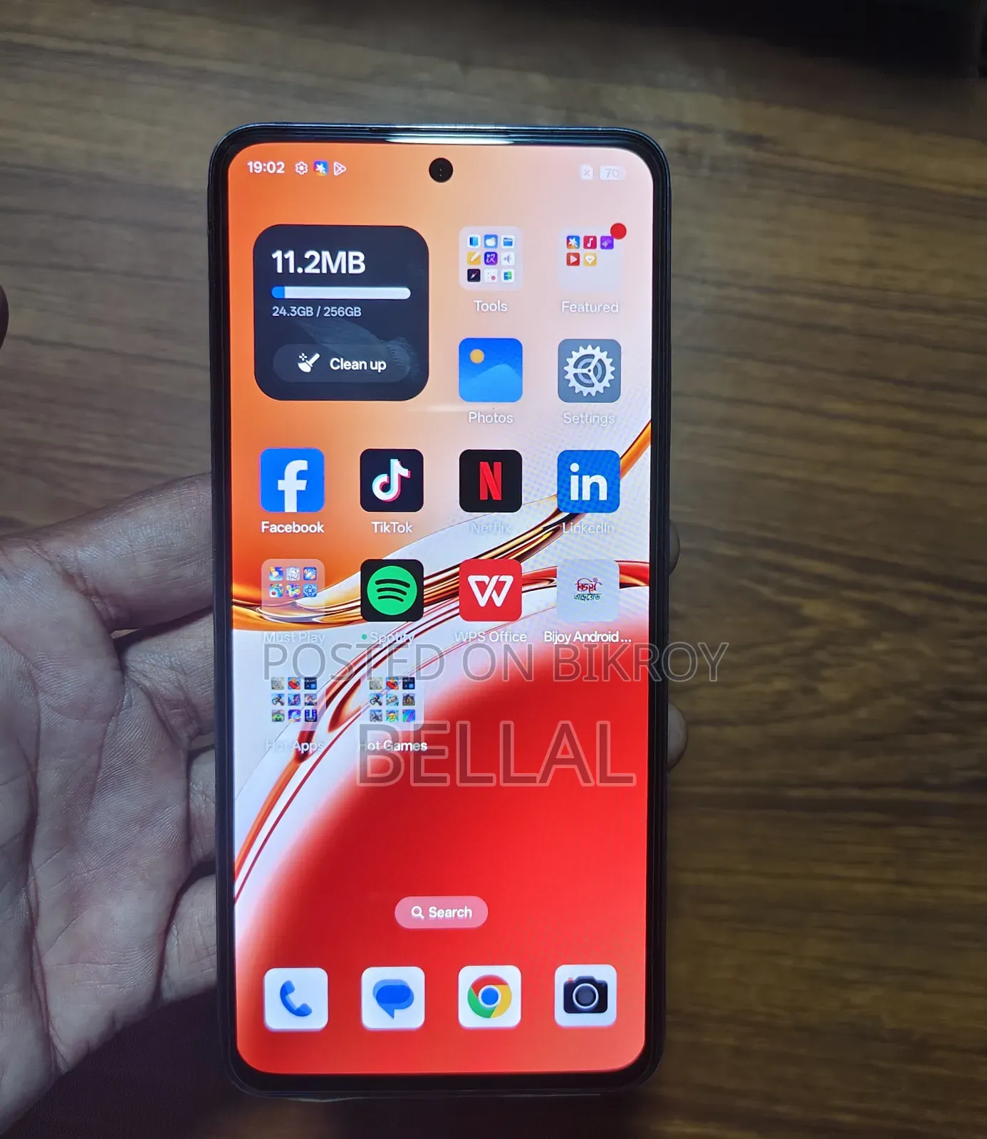 Oppo Reno 256 GB Orange
