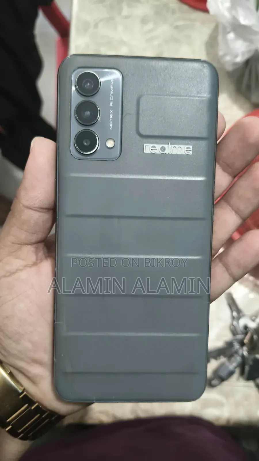 রিয়েলমি জিটি মাস্টার এডিশন ১২৮ জিবি গ্রে