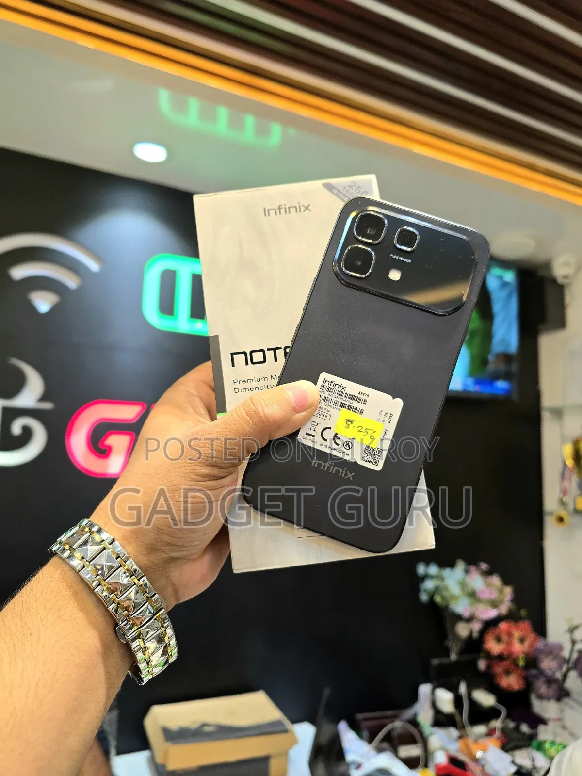 ইনফিনিক্স নোট ৬০ ২৫৬ জিবি ব্ল্যাক