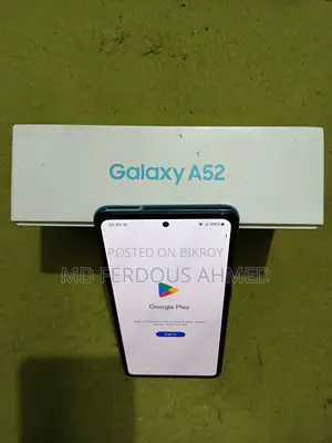 স্যামসাং গ্যালাক্সি এ৫২ ১২৮ জিবি নীল
