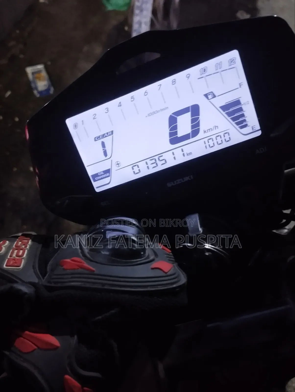Suzuki Gixxer 2024 Blue