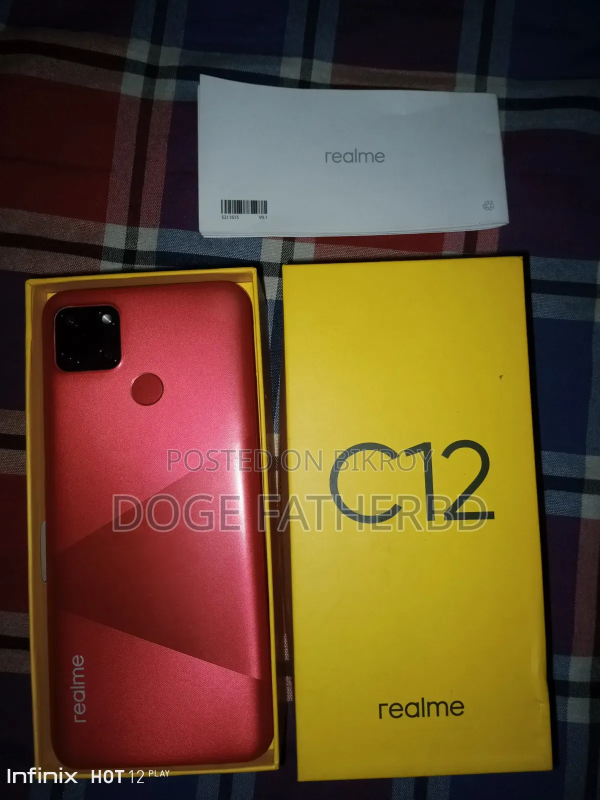 Realme C12 32 GB Red