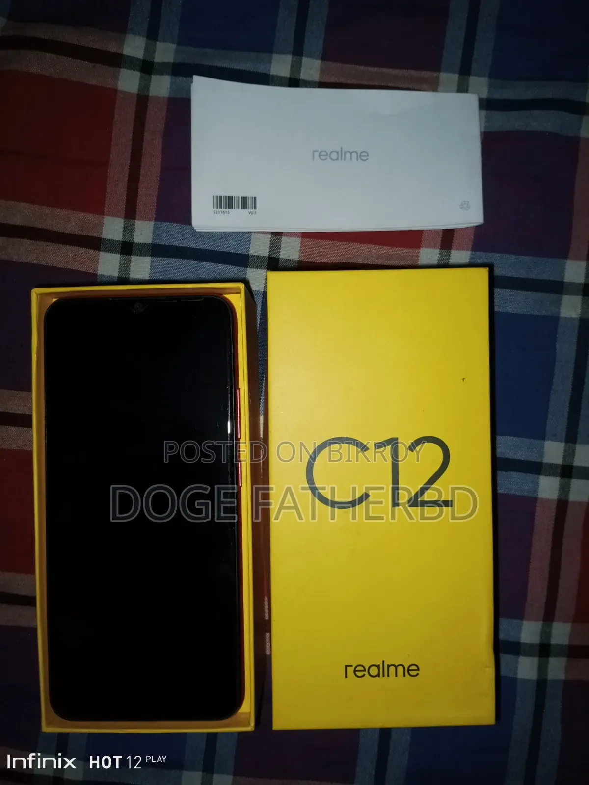 Realme C12 32 GB Red