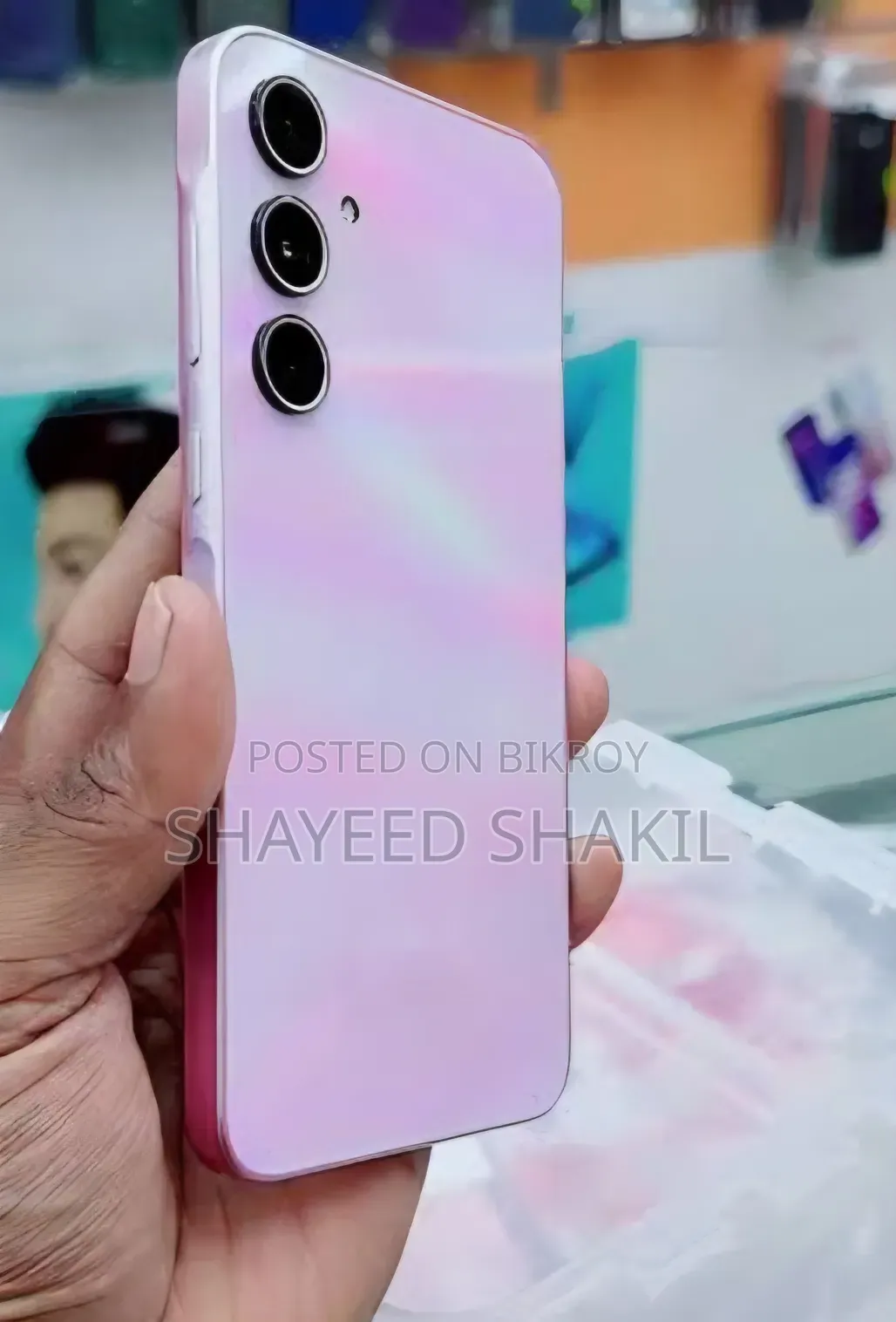 স্যামসাং গ্যালাক্সি এ৩৫ ১২৮ জিবি পার্পল