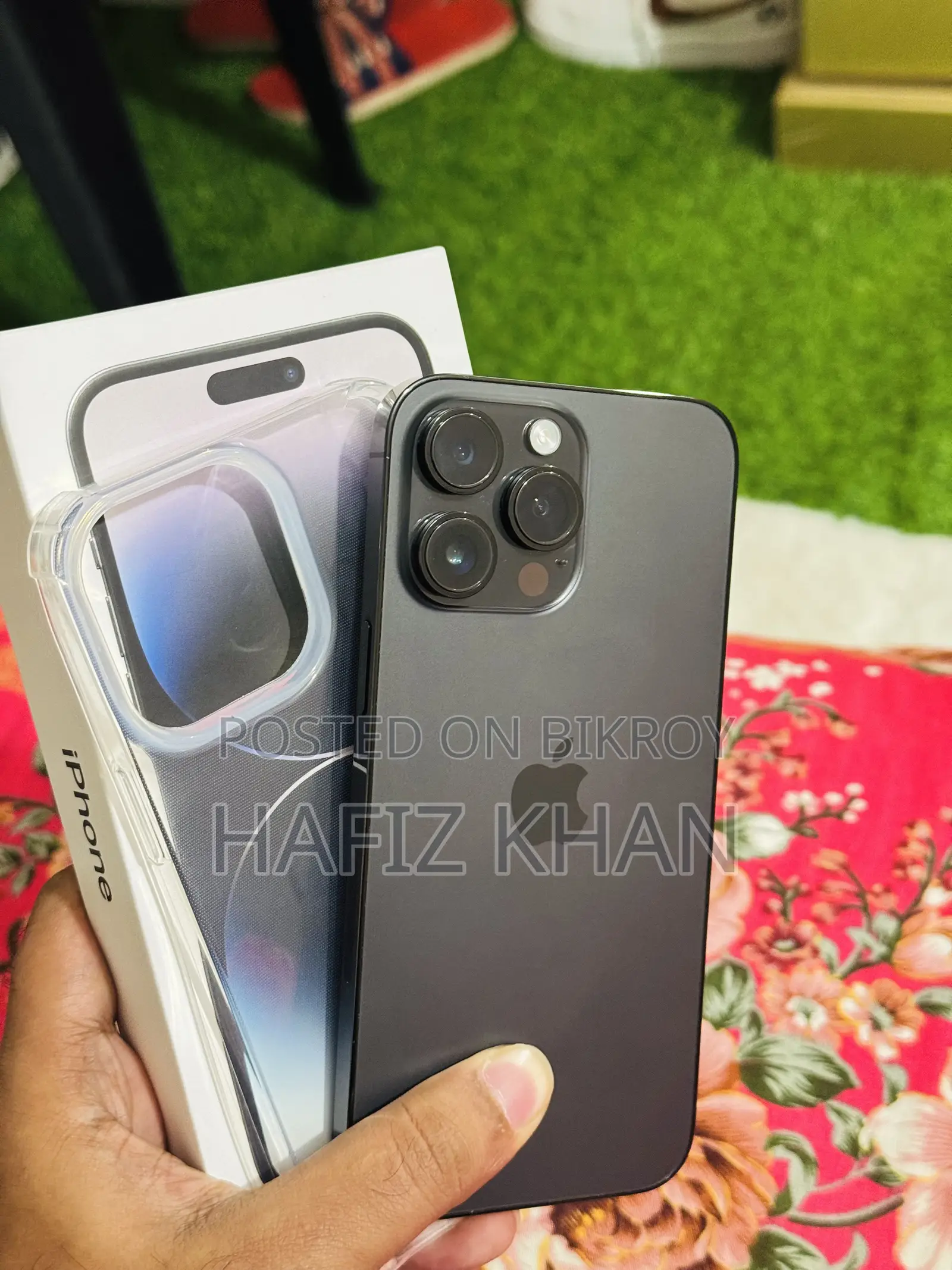 অ্যাপল আইফোন ১৪ প্রো ম্যাক্স ২৫৬ জিবি ব্ল্যাক