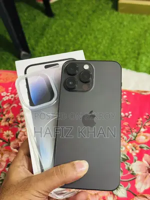 অ্যাপল আইফোন ১৪ প্রো ম্যাক্স ২৫৬ জিবি ব্ল্যাক