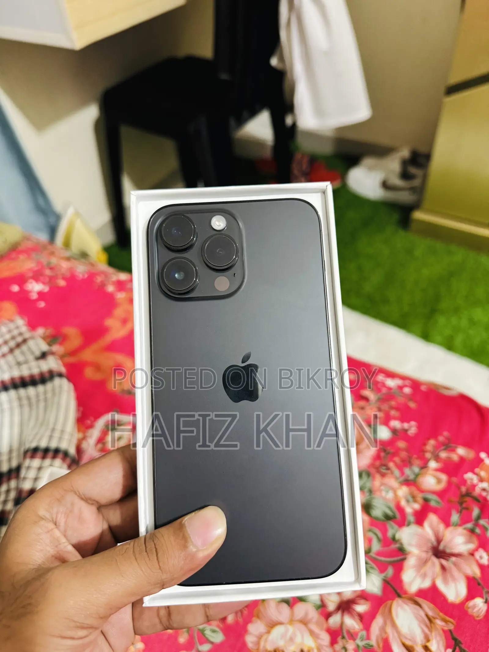 অ্যাপল আইফোন ১৪ প্রো ম্যাক্স ২৫৬ জিবি ব্ল্যাক