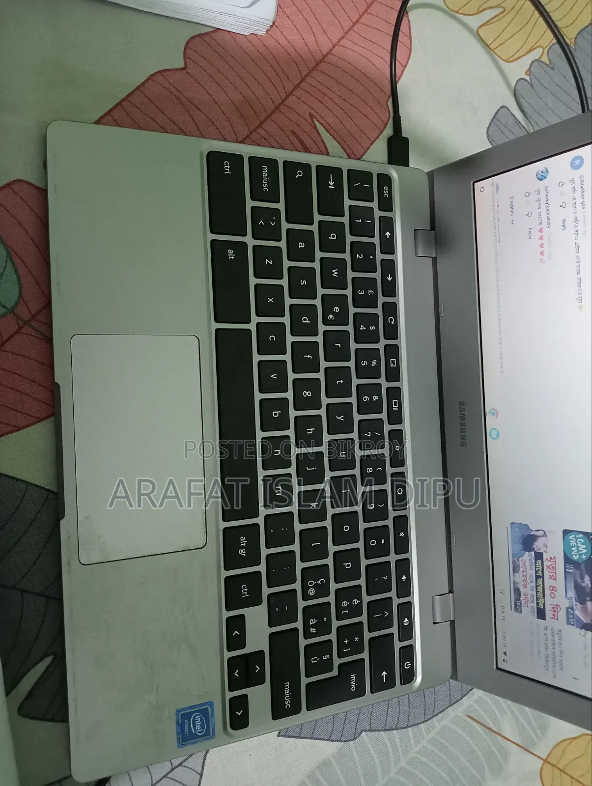 Laptop Samsung Chromebook 3 11 4GB Intel Celeron eMMC 32GB