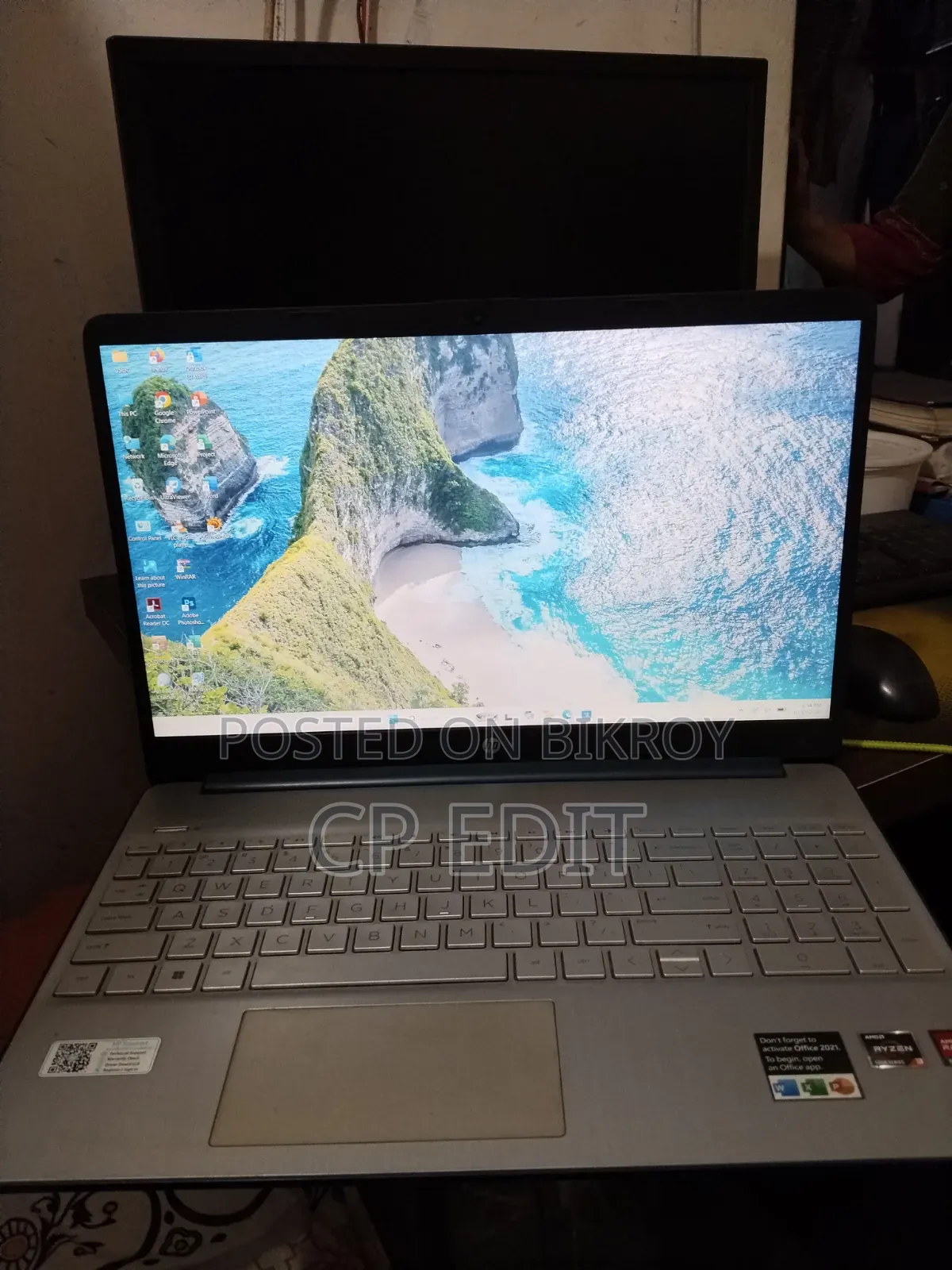 Laptop HP 14-dq1025cl 128GB Qualcomm Snapdragon X Elite SSHD+SSD 1.5T