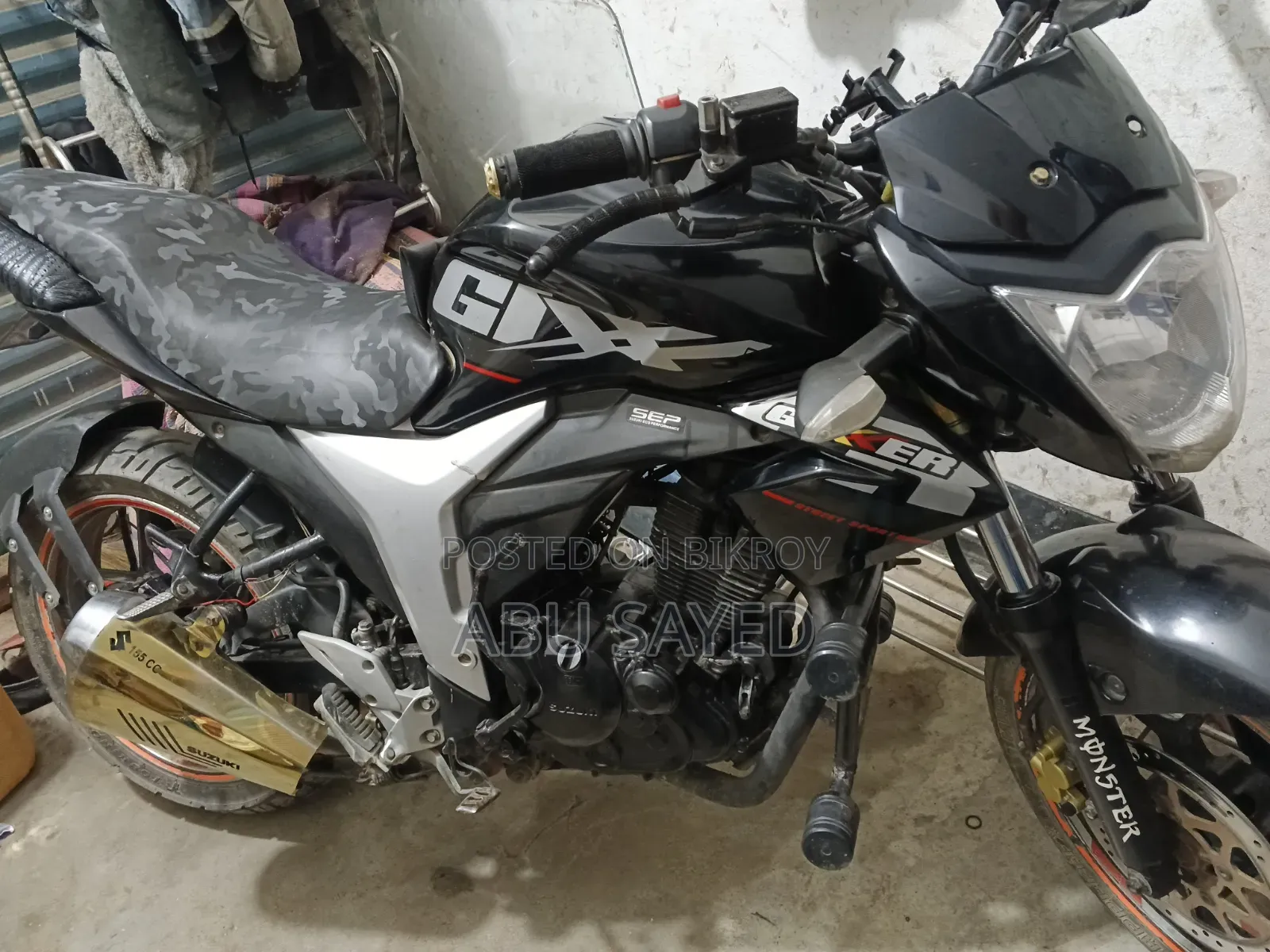 Suzuki Gixxer 2020 Black