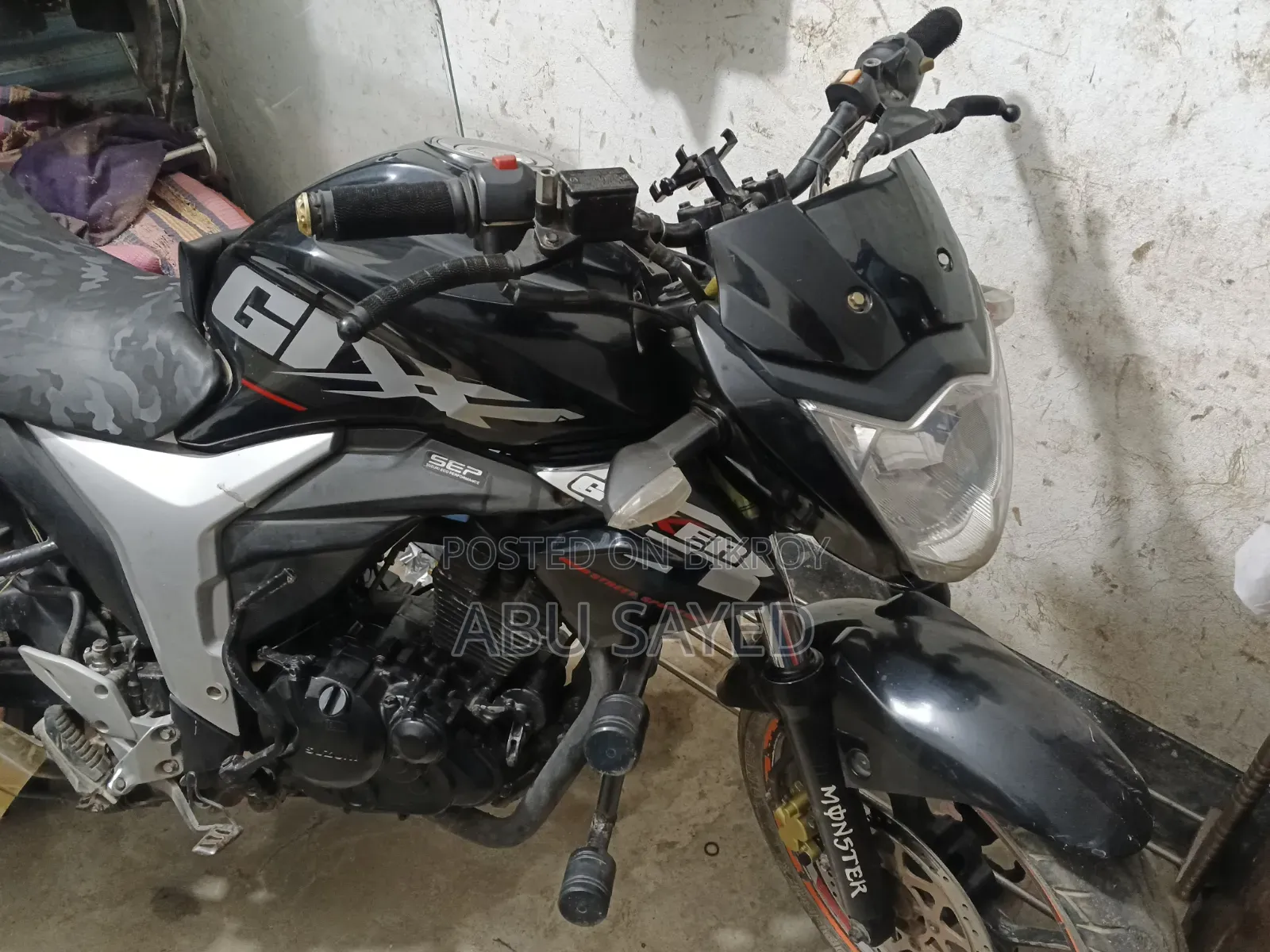 Suzuki Gixxer 2020 Black