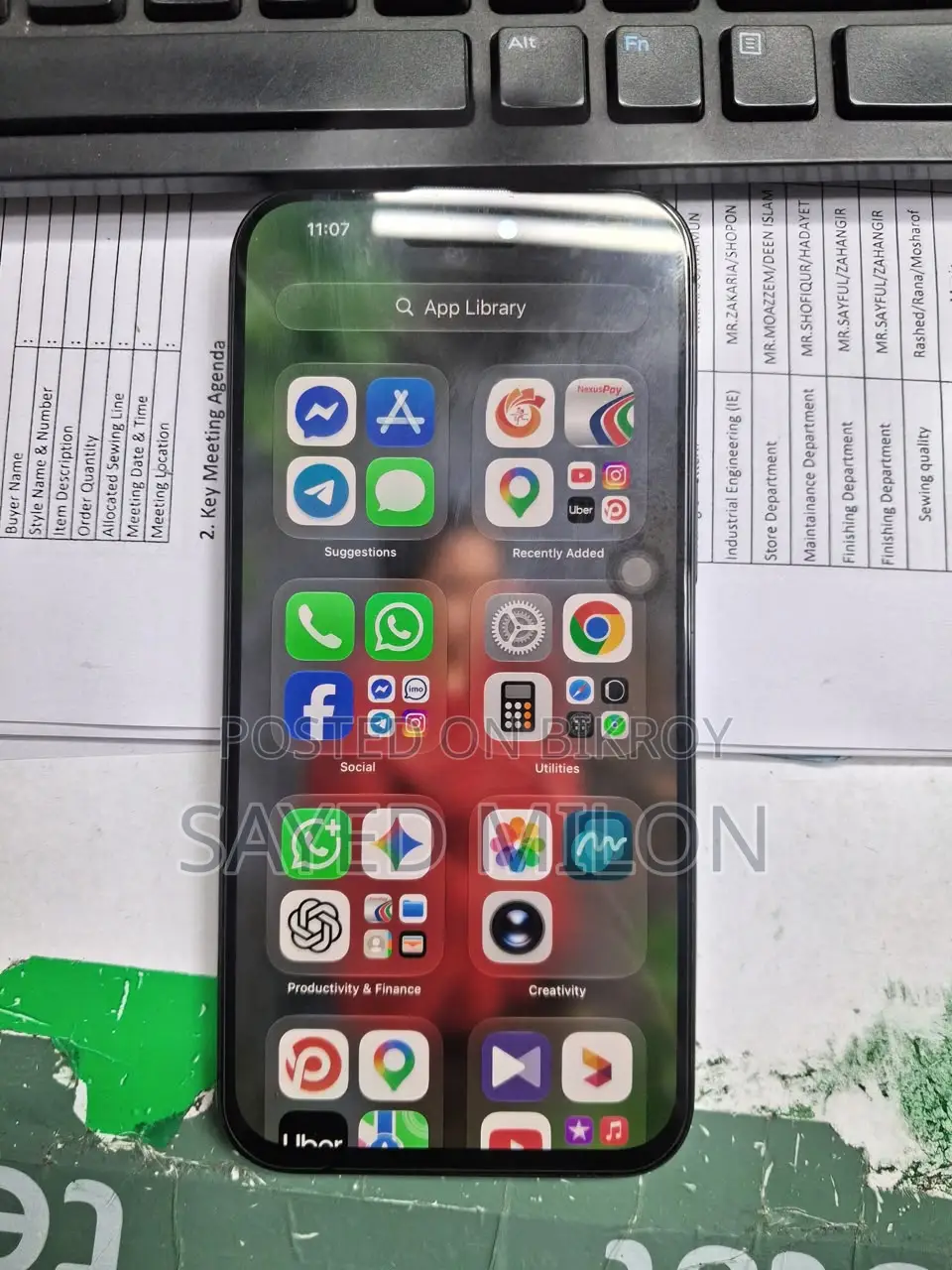 Apple iPhone 15 Pro Max 256 GB Black
