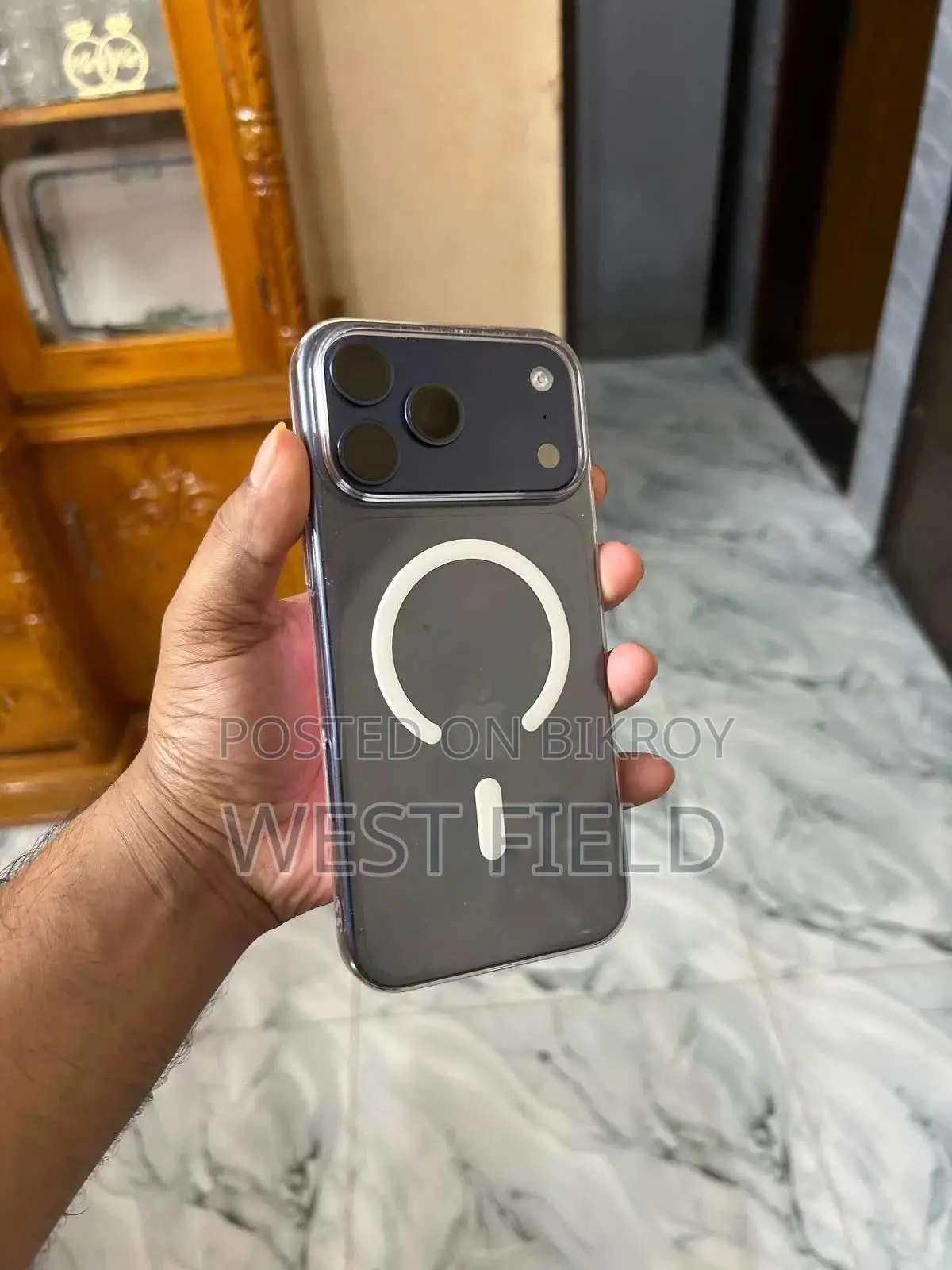 অ্যাপল আইফোন ১৭ প্রো ম্যাক্স ২৫৬ জিবি ব্লু
