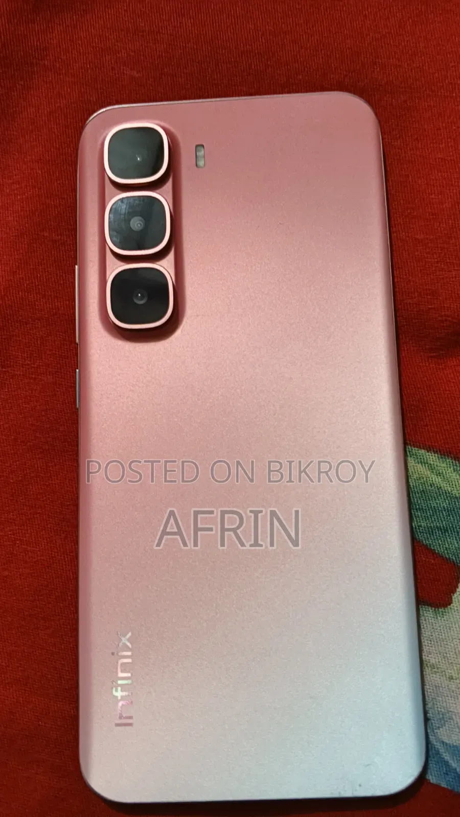 ইনফিনিক্স হট ৬০ প্রো+ ২৫৬ জিবি গোলাপি