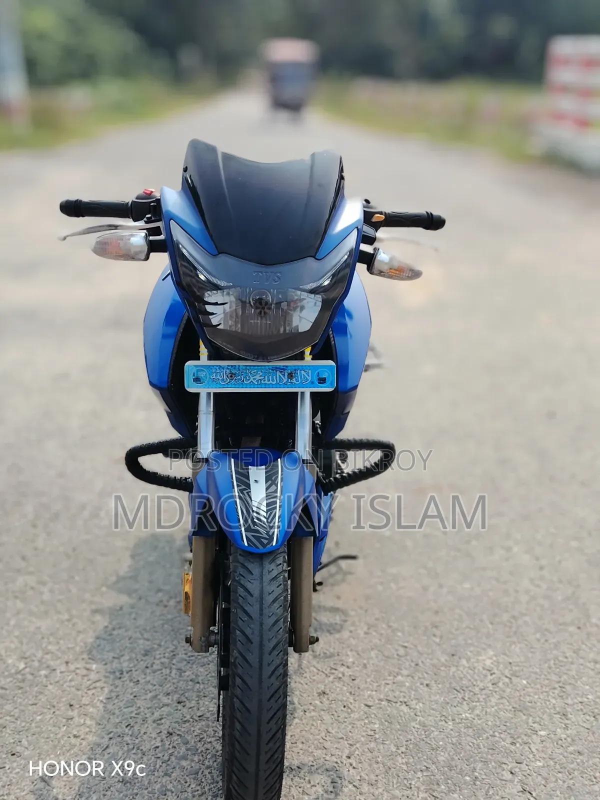TVS Apache RTR 160 2V 2022 Blue