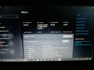 ল্যাপটপ আসুস ASUSPRO P2440UA ৮জিবি ইন্টেল কোর আই সেভেন এসএসডি ১২৮জিবি