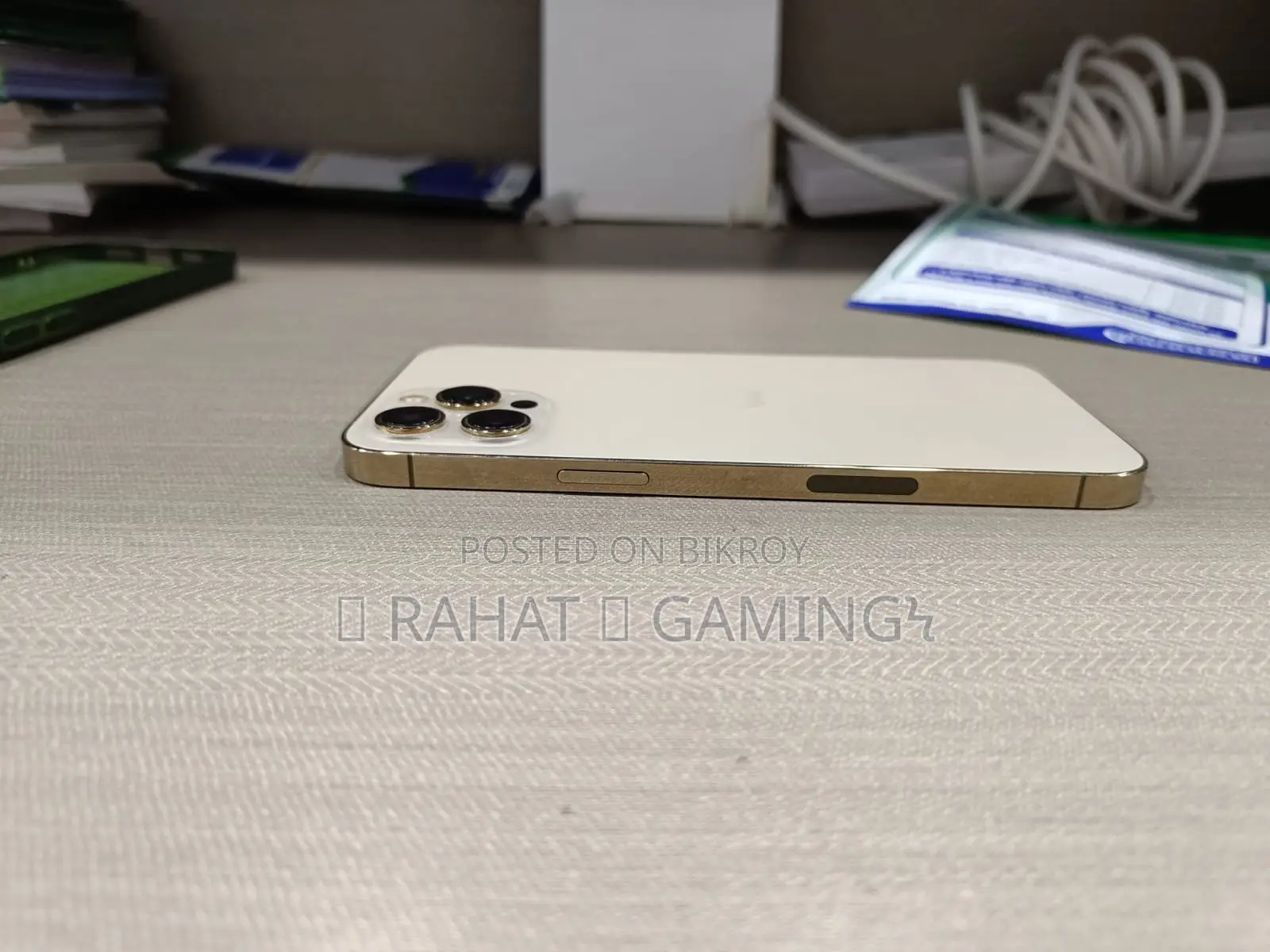 অ্যাপল আইফোন ১২ প্রো ম্যাক্স ২৫৬ জিবি গোল্ড