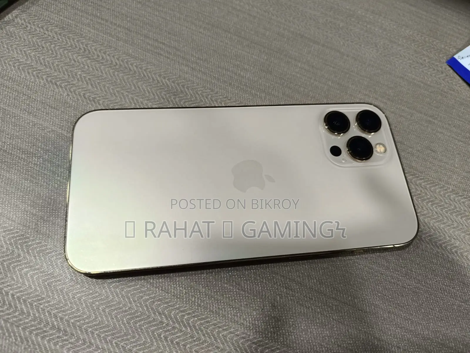 অ্যাপল আইফোন ১২ প্রো ম্যাক্স ২৫৬ জিবি গোল্ড