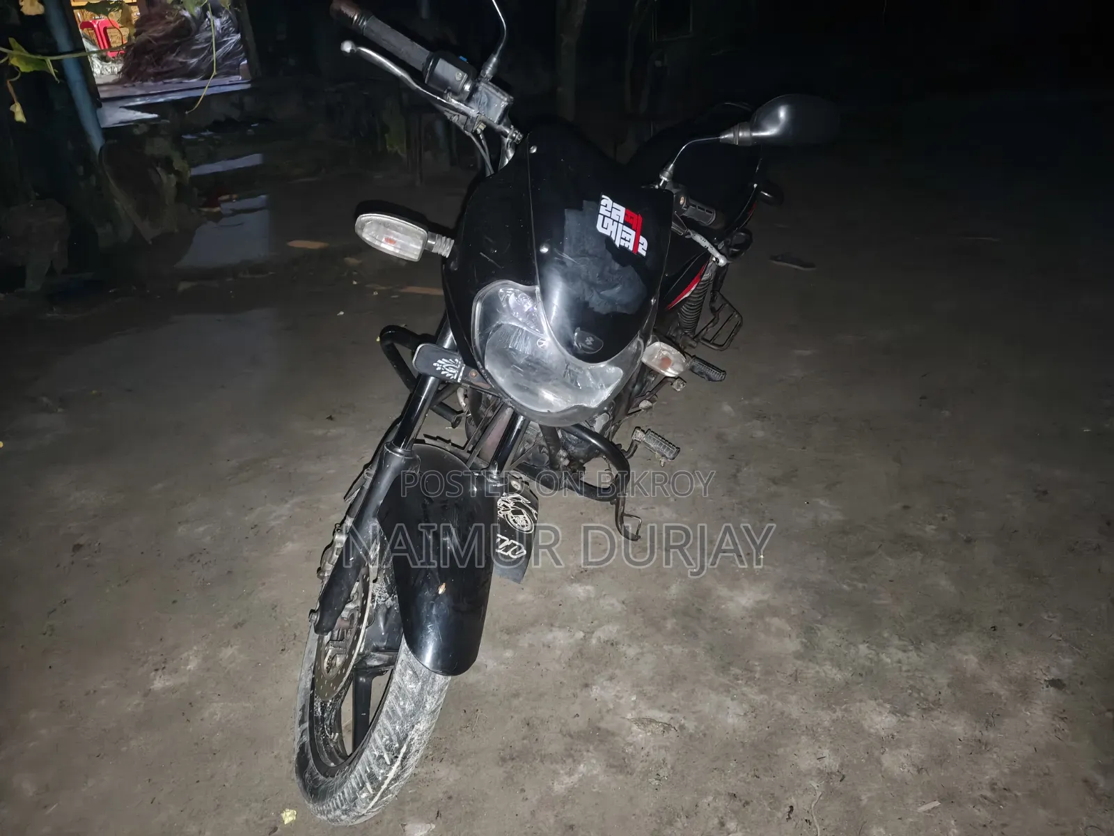 Bajaj Discover 135 2012 Black
