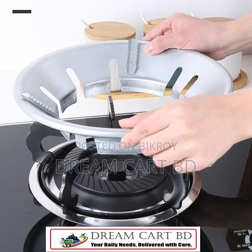 8-Hole Gas Stove Energy Saving Wind Shield Cover