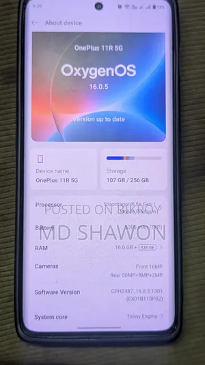 OnePlus 11R 256 GB White
