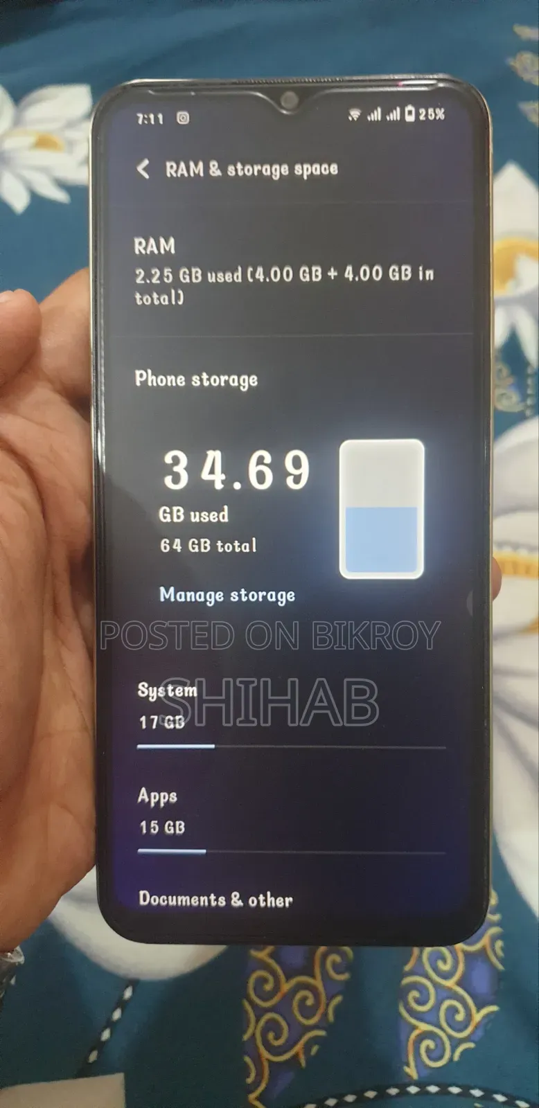 ভিভো ওয়াই১৬ ৬৪ জিবি ইয়েলো