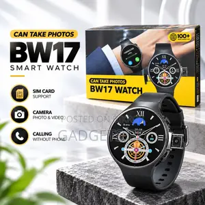 BW17 Smart Watch With Built-in Camera & SIM Support