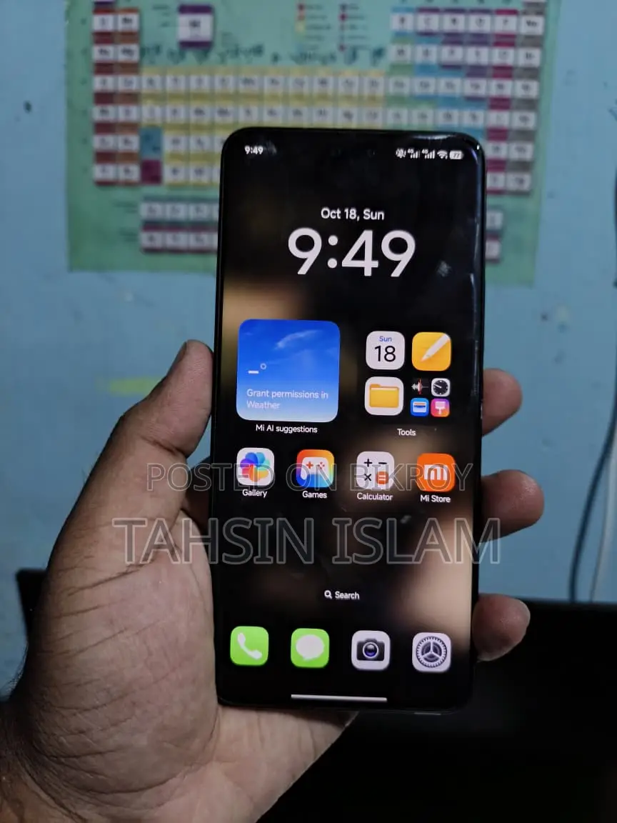 নতুন শাওমি সিভী ৪ প্রো ৫১২ জিবি ব্ল্যাক
