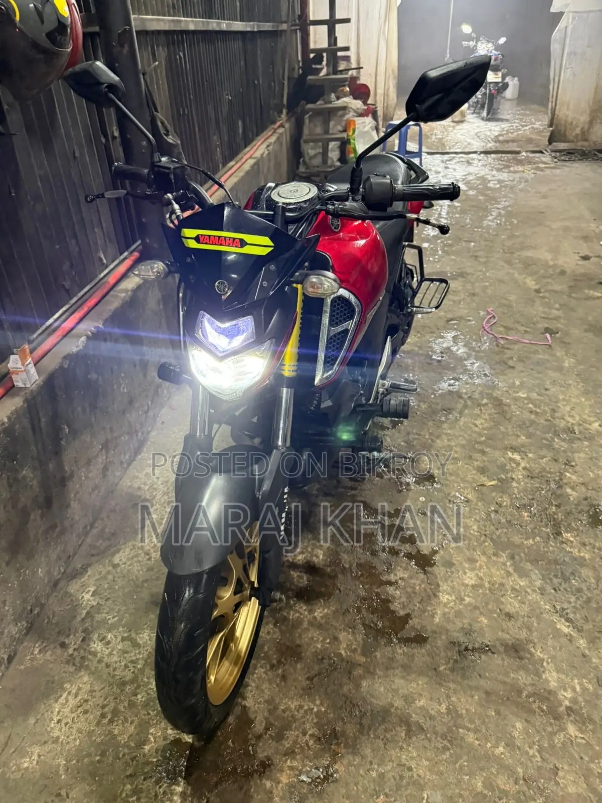 Yamaha FZS V3 2022 Red