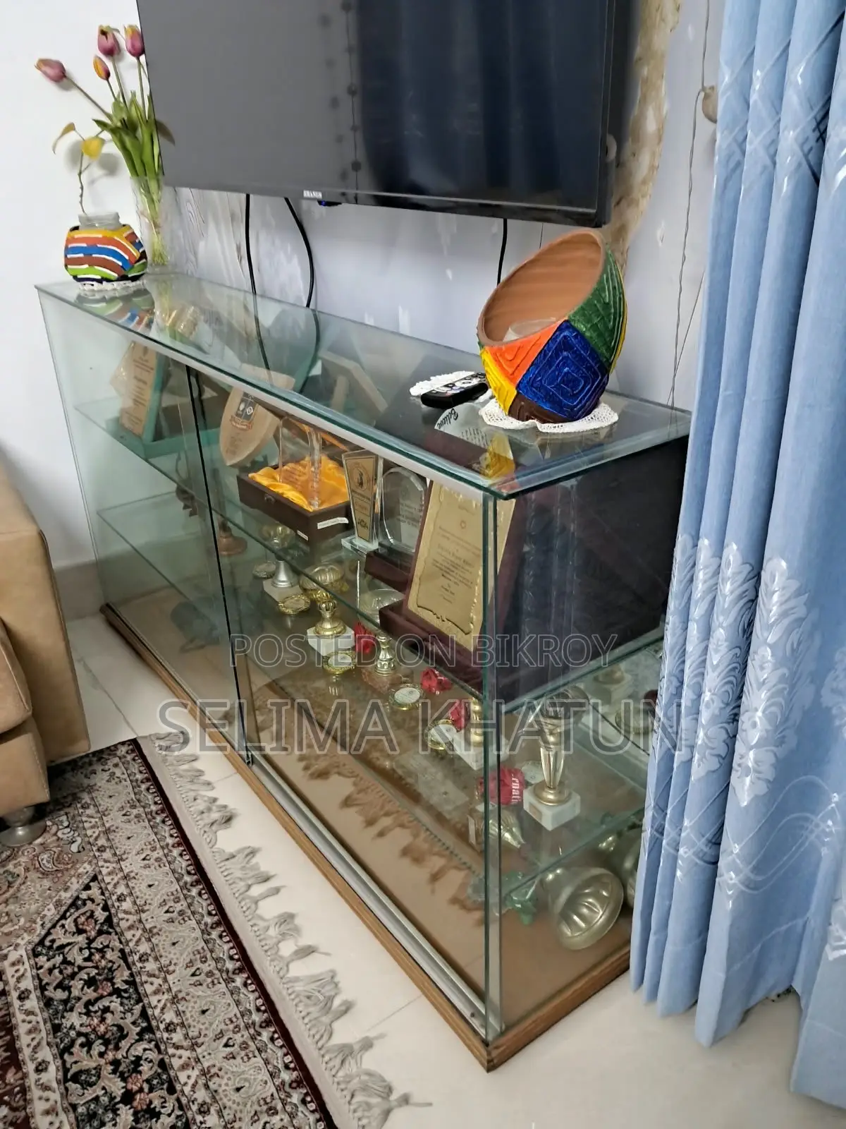 TV Cabinet/Glass Showcase