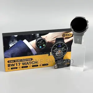 BW17 Smart Watch With Built-in Camera & SIM Card Support (Round Dial)