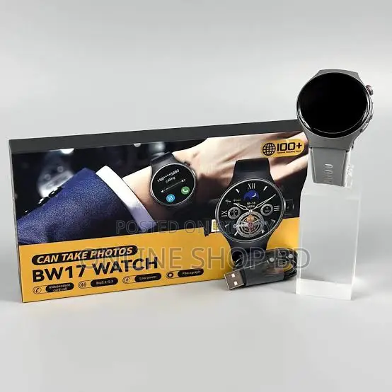 BW17 Smart Watch With Built-in Camera & SIM Card Support (Round Dial)