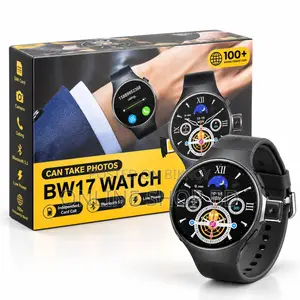 BW17 Smart Watch With Built-in Camera & SIM Card Support (Round Dial)