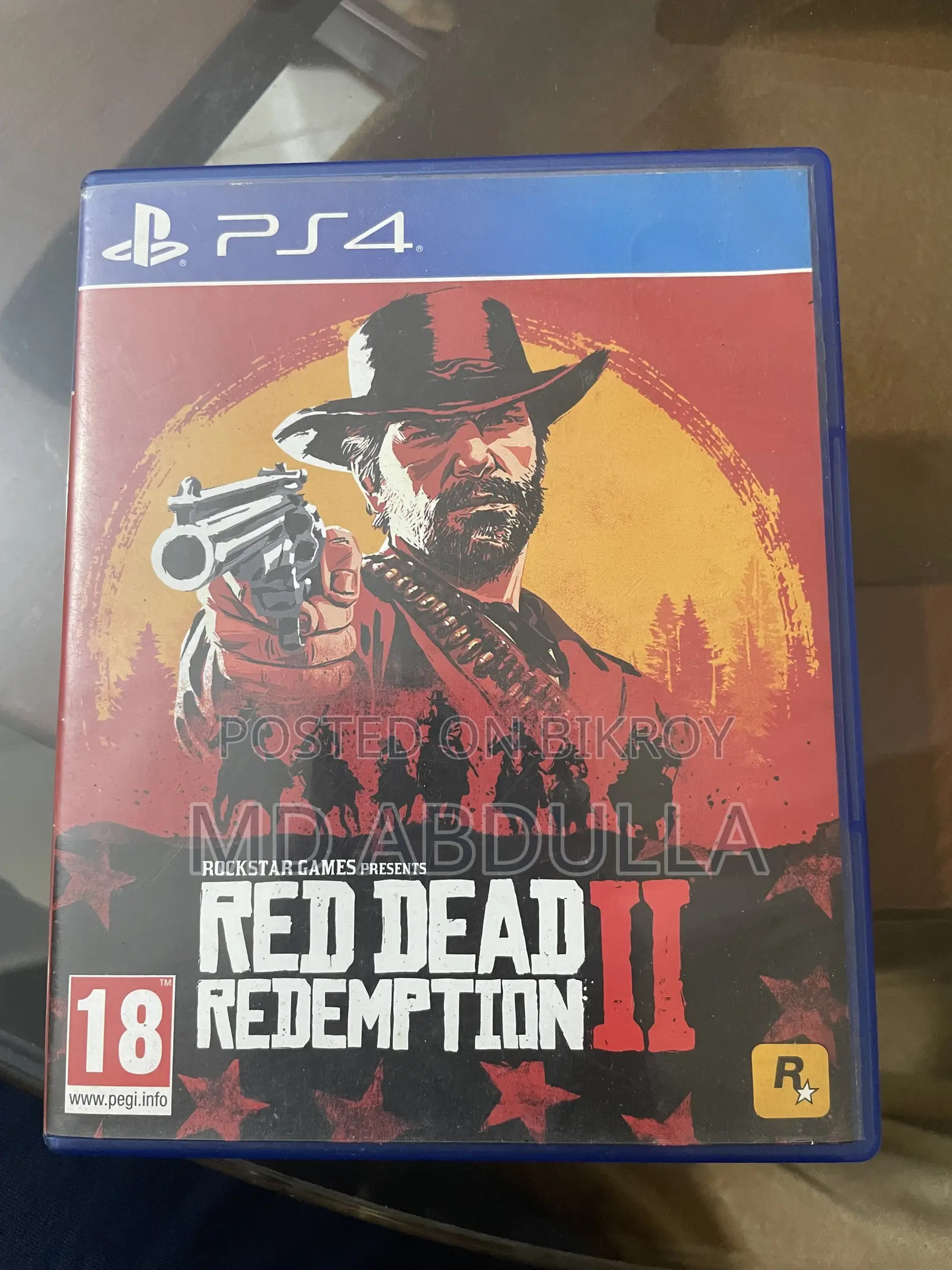 Rdr2 PS4 Game