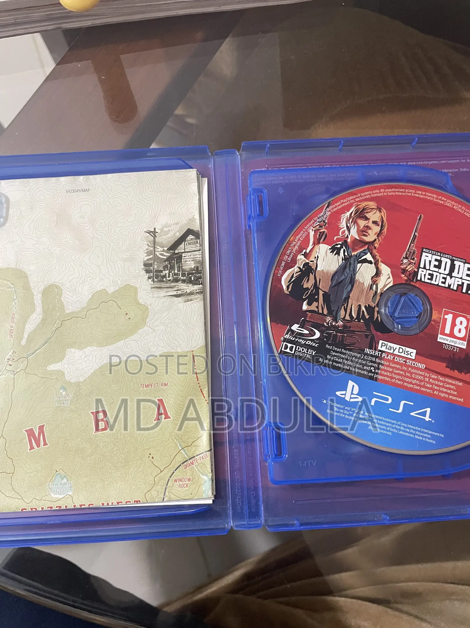 Rdr2 PS4 Game